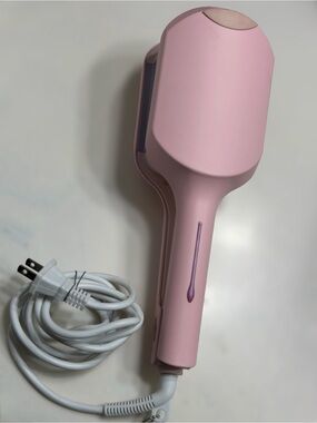 Glamova Automatic Hair Curler Pink Ceramic Curling Iron B028